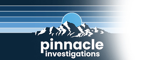 pinnacle investigations logo with gradient