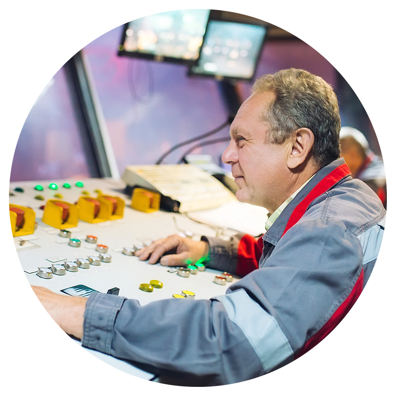 worker control center of nuclear power plant